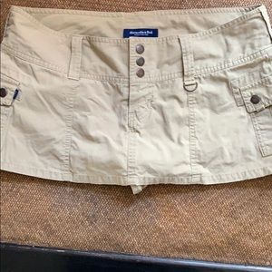 Abercrombie Khaki (Short) Skort